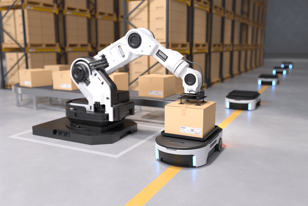 robot picking orders