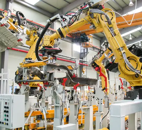 Robotic manufacturing equipment